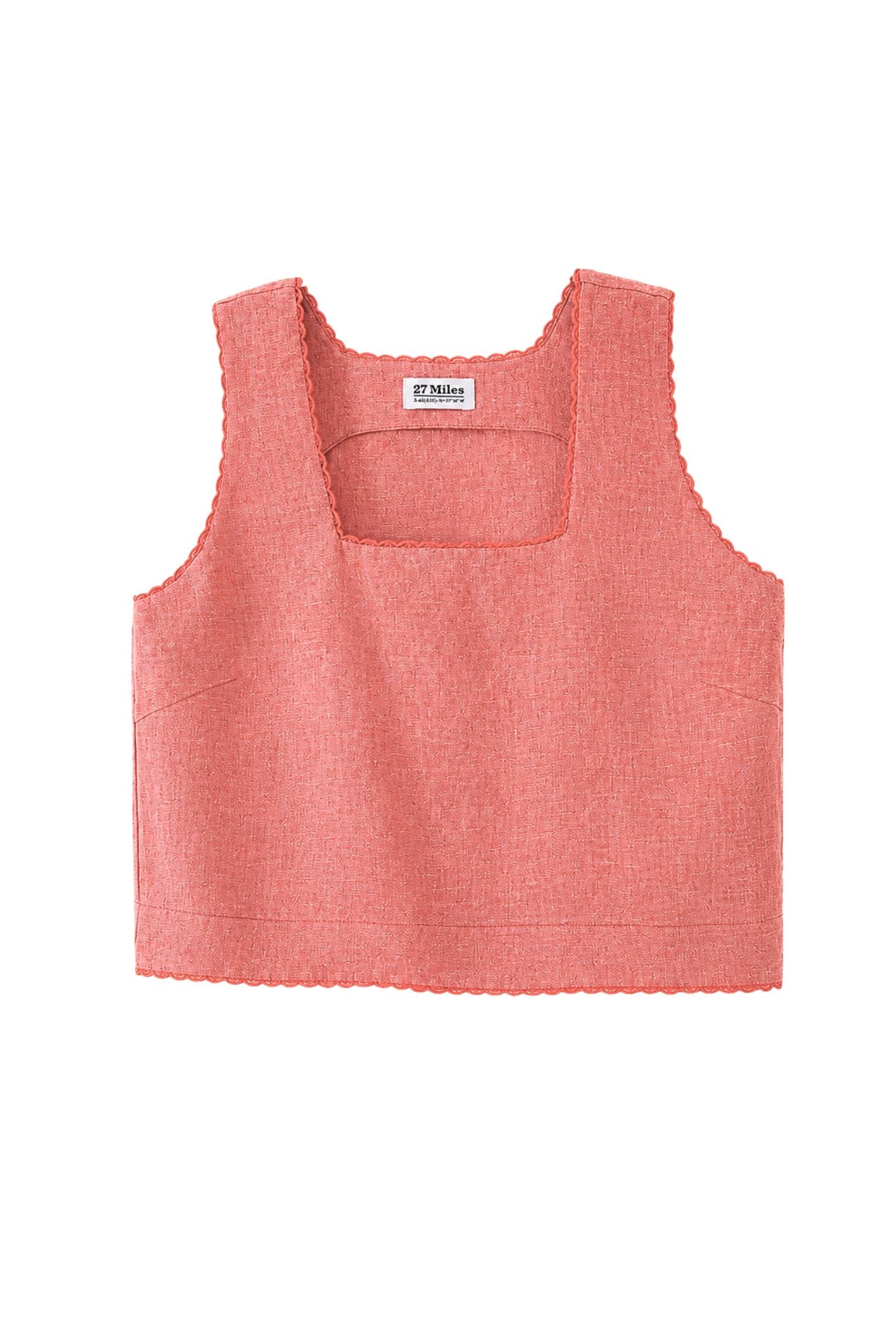 Piper Square Neck Linen Tank