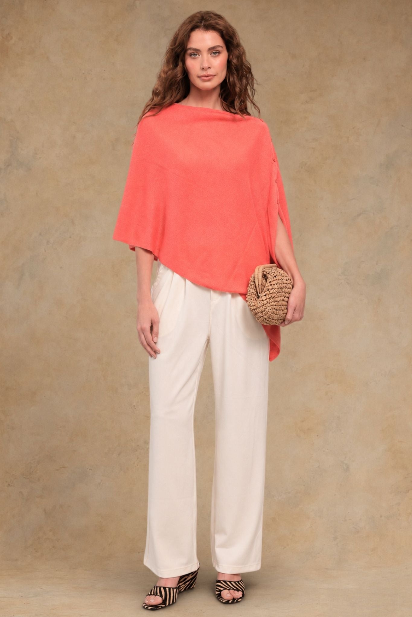 Cashmere Travel Poncho Wrap