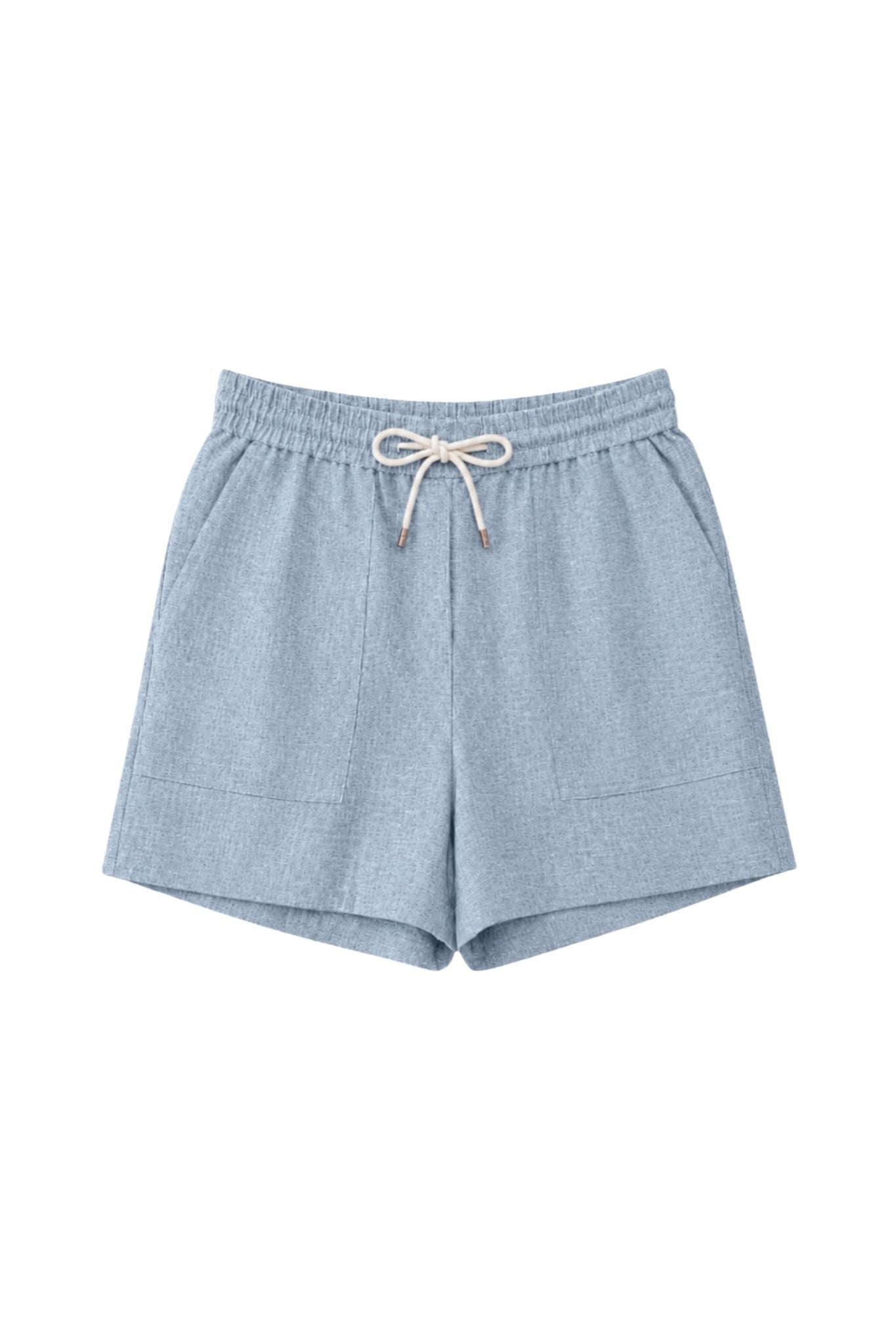 Ischia Linen Drawstring Short