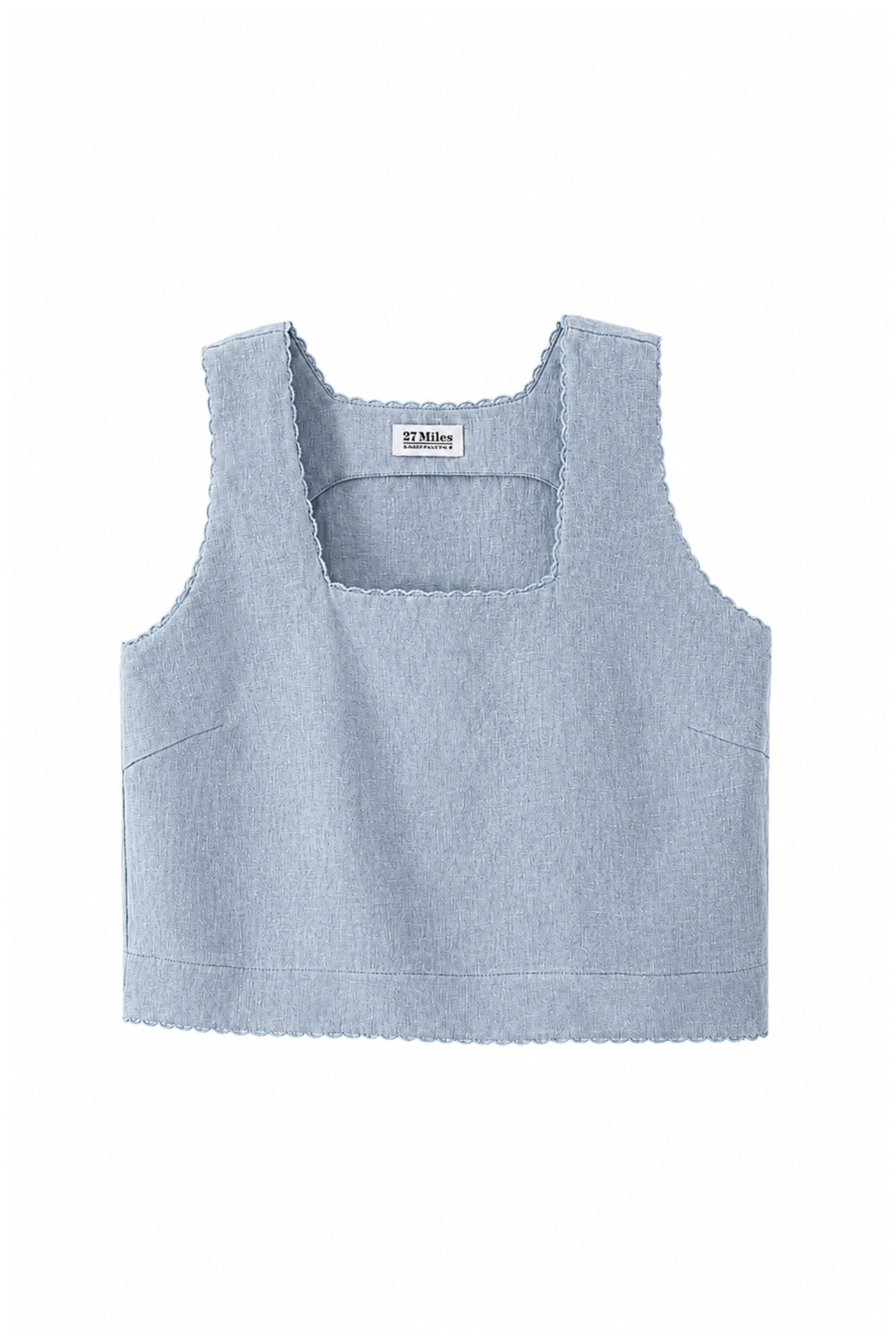 Piper Square Neck Linen Tank