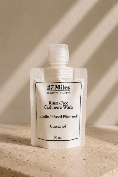 Unscented Rinse Free Cashmere Wash 30ml