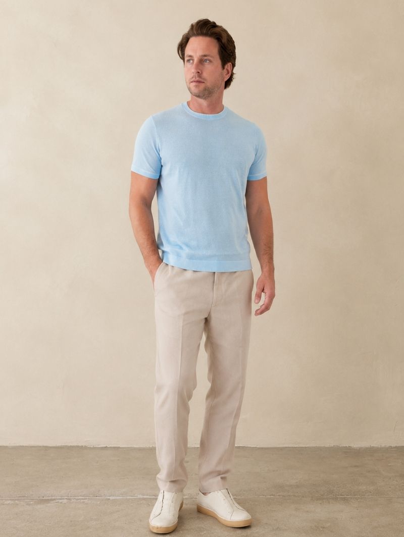 Magnus Men's Cotton Knitted Crew