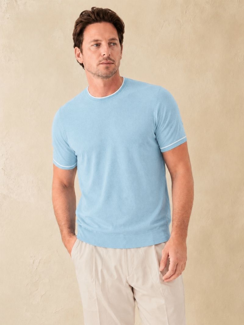 Magnus Men's Cotton Knitted Crew