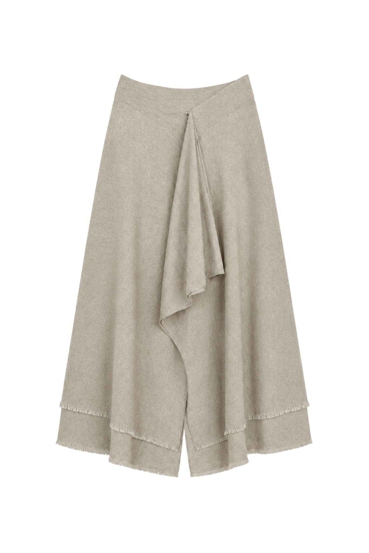 Tessa Linen Drape Skirt