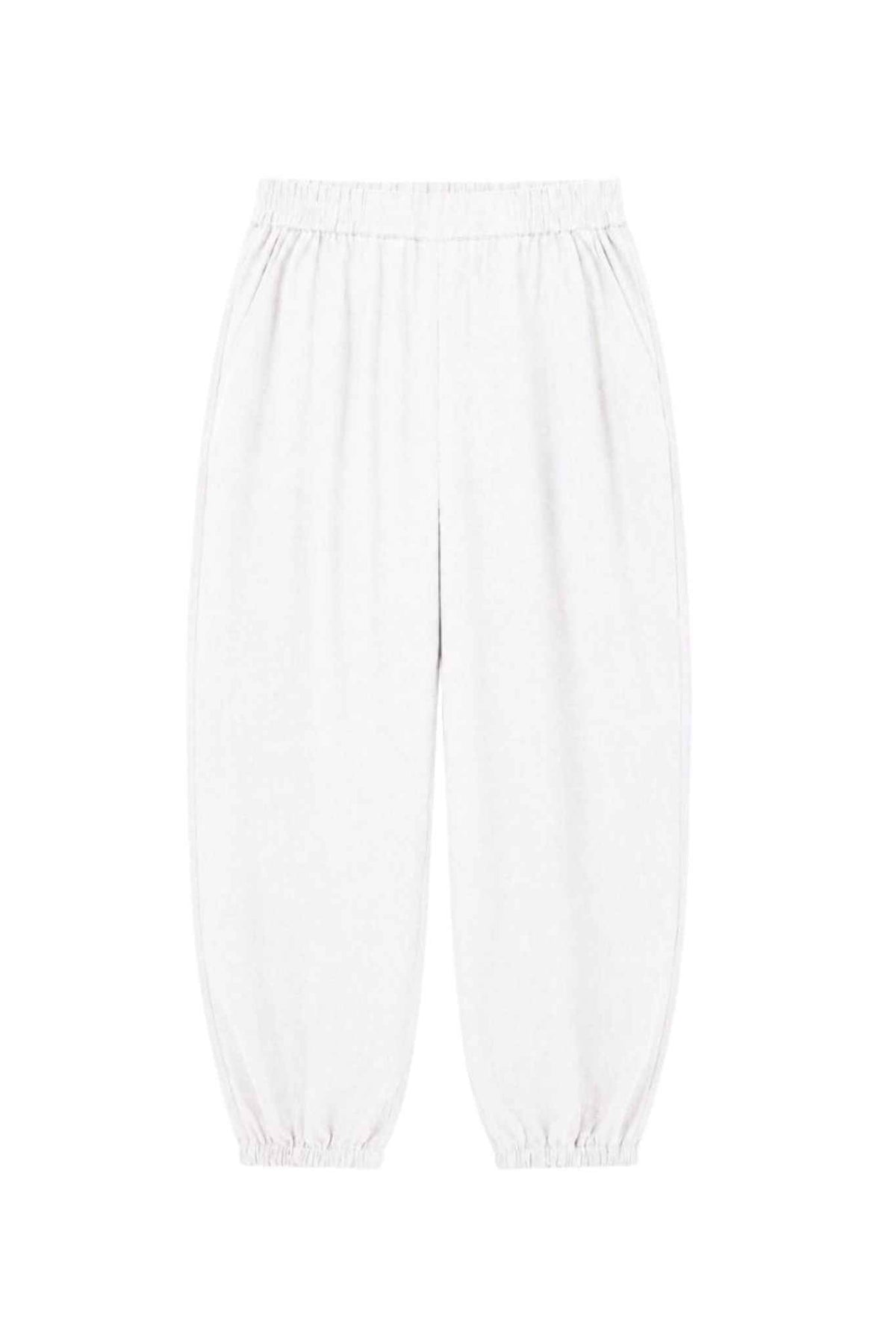 Irene Linen Loosefit Cropped Jogger
