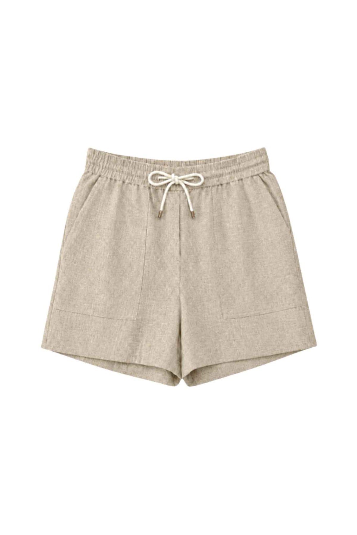 Ischia Linen Drawstring Short