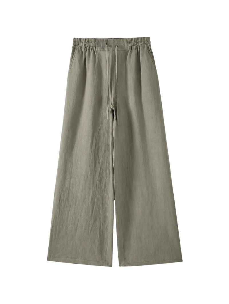 Ravello Wide Leg Linen Pant