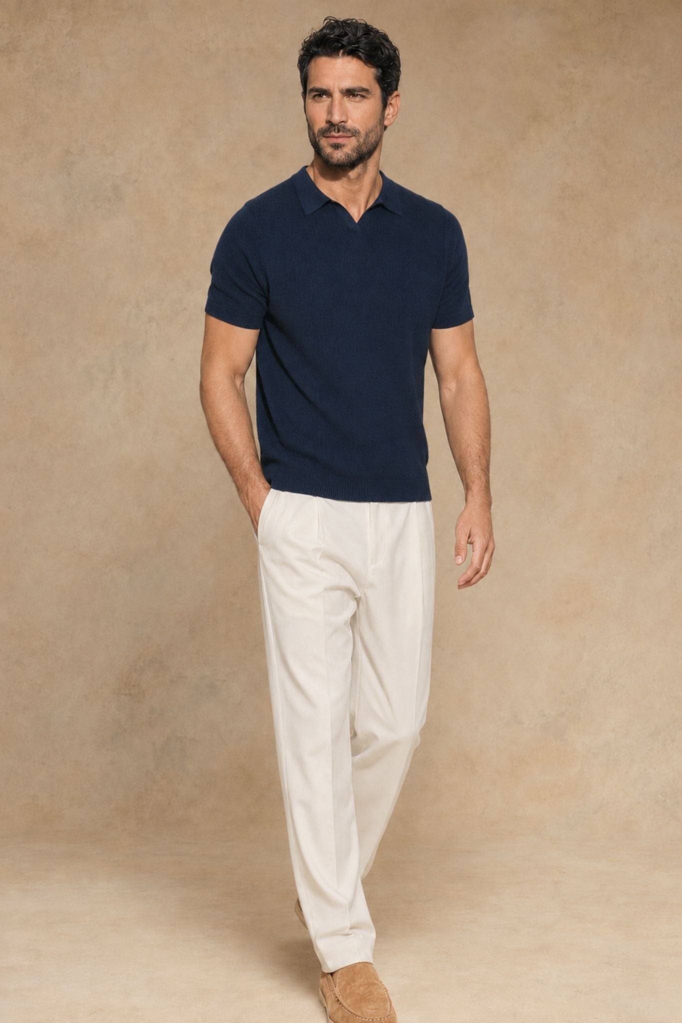 Remo Men's Organic Cotton Short Sleeve Polo