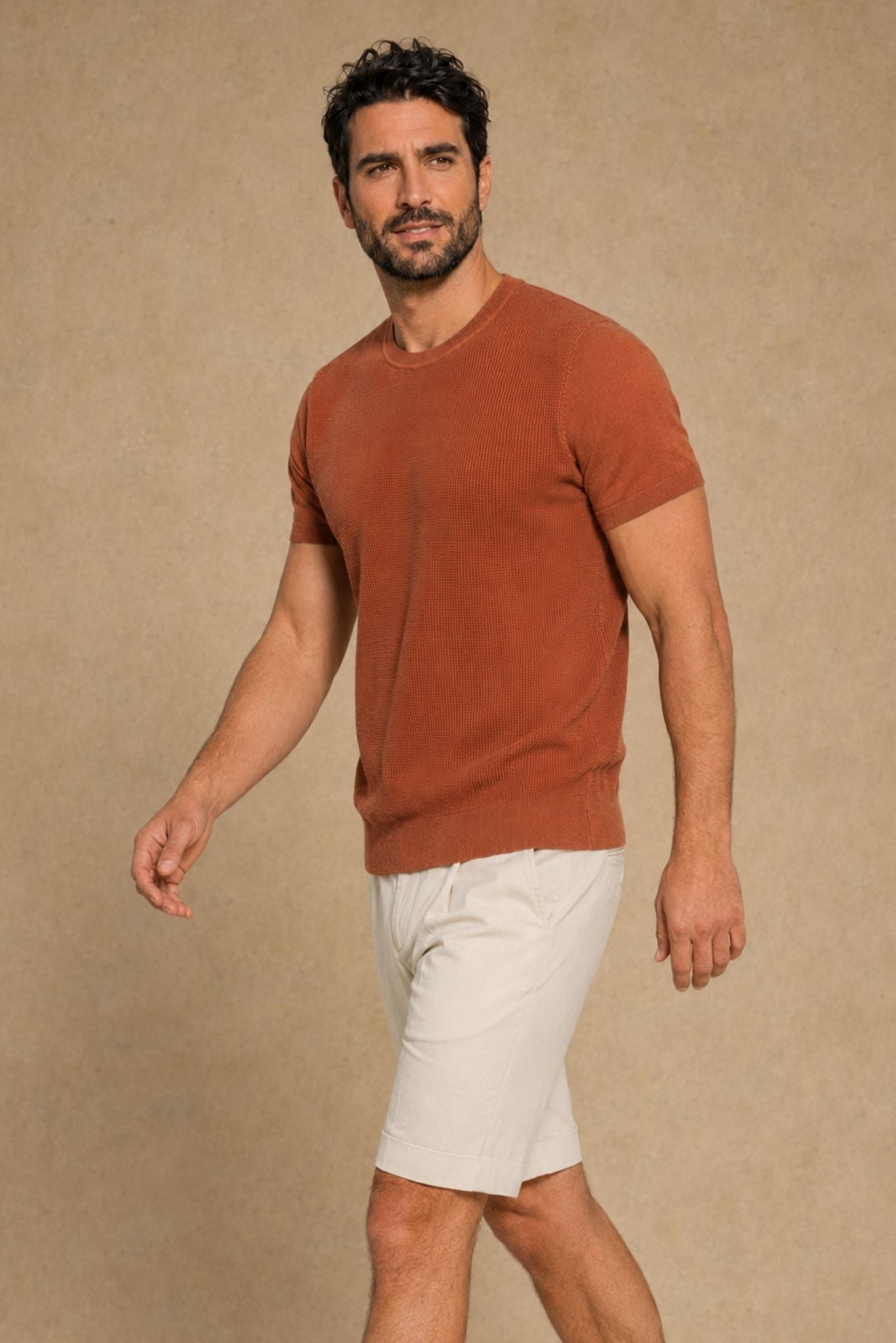 Salvo Men's Organic Cotton Short Sleeve Crew