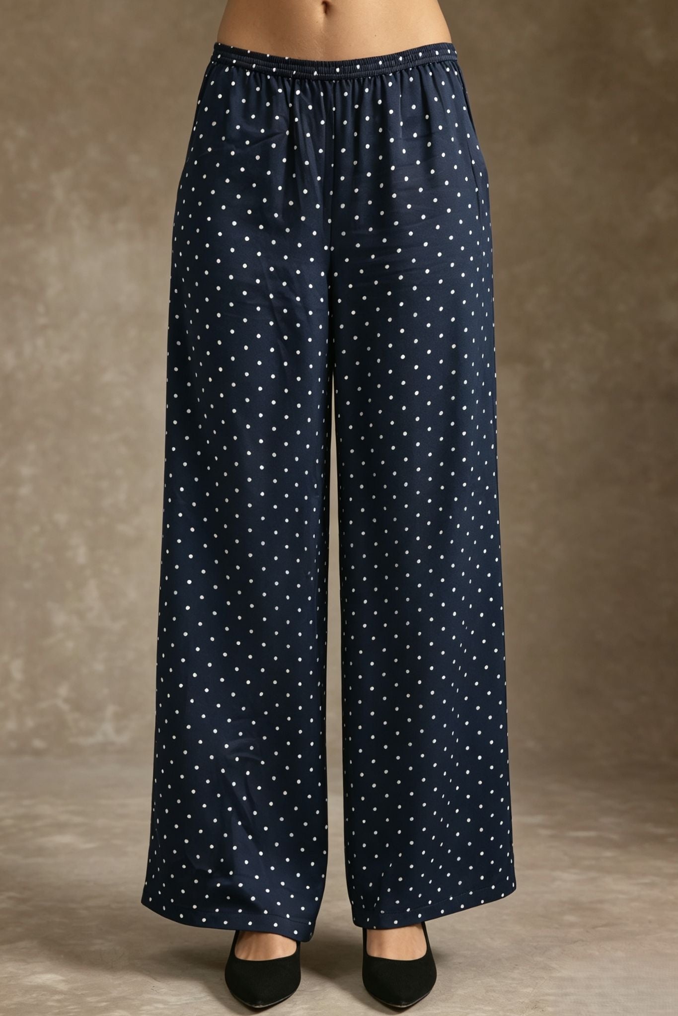 Akira Polka Dot Silk Pant