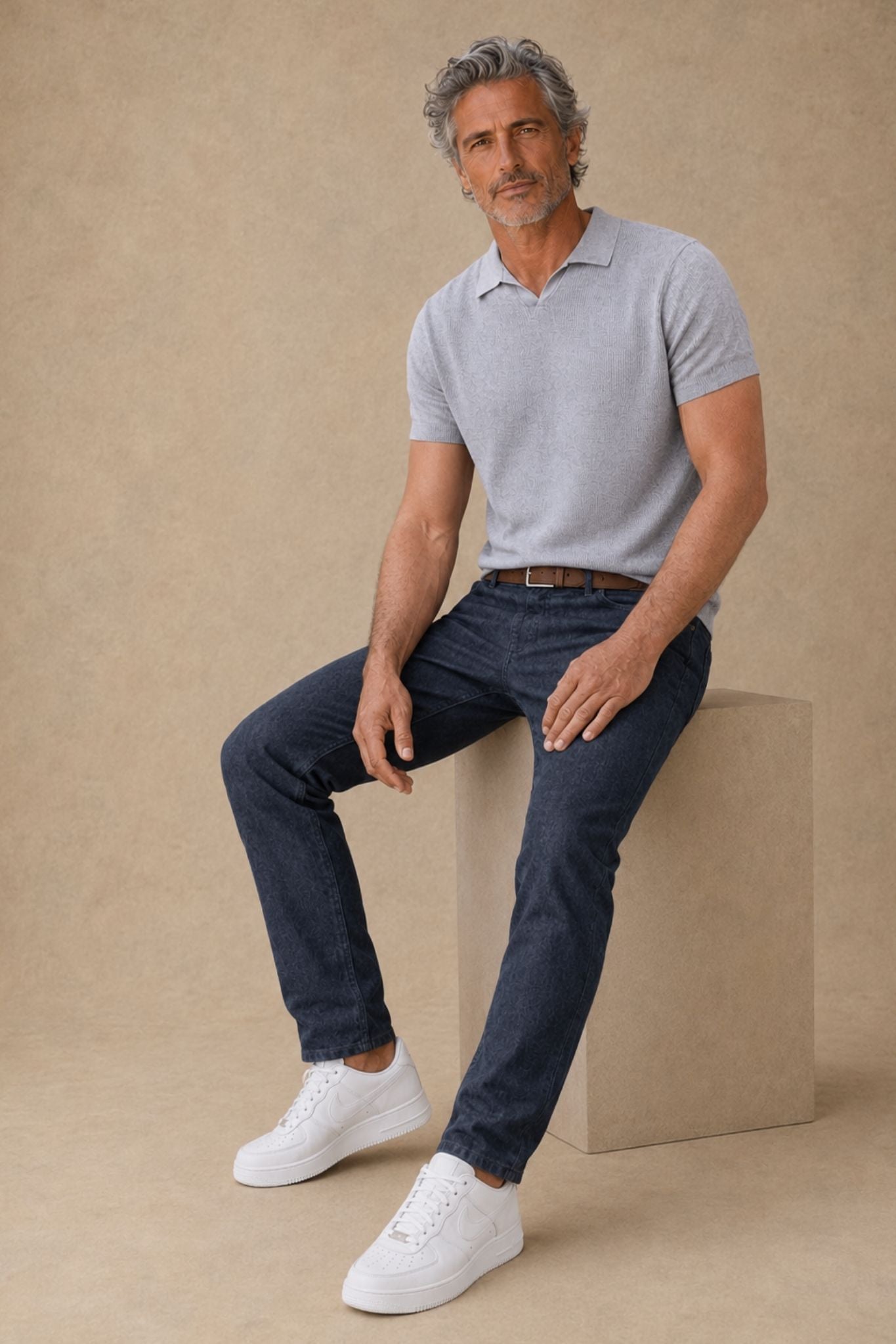 Santino Men's Cotton-Hemp Tappered Pant