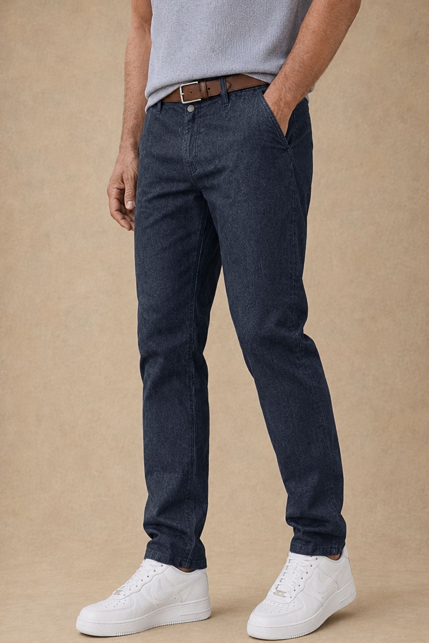 Santino Men's Cotton-Hemp Tappered Pant