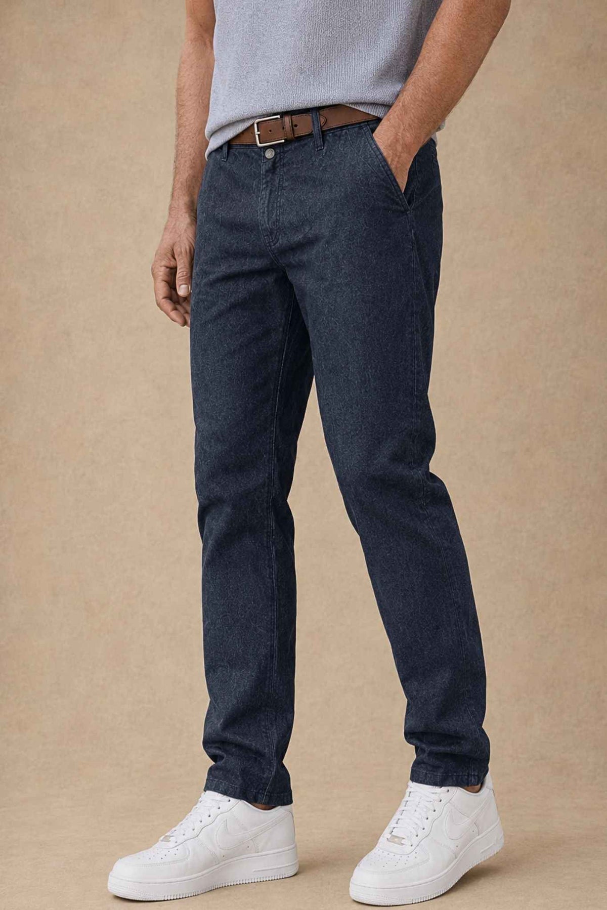 Santino Men's Cotton-Hemp Tappered Pant