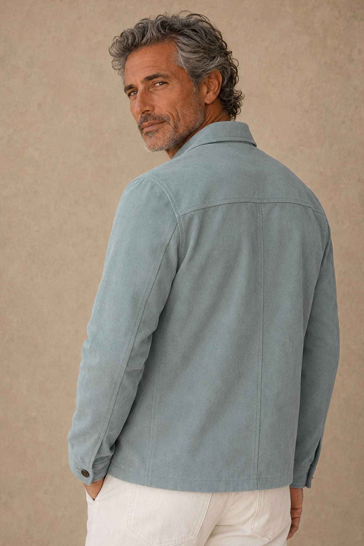 Hugo Men's Suede Chore Jacket