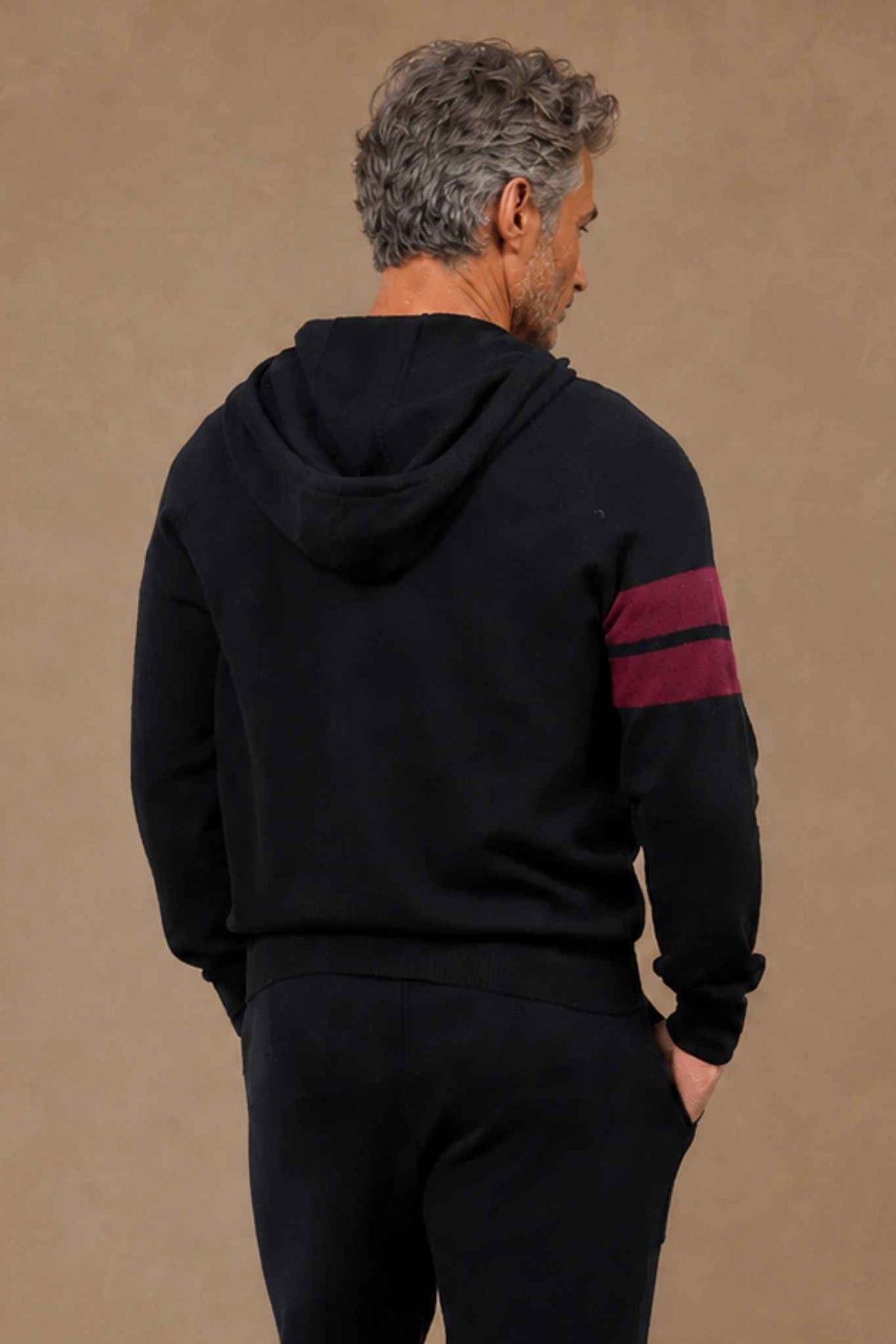 Zuma Men's Cashmere Zip Hoodie