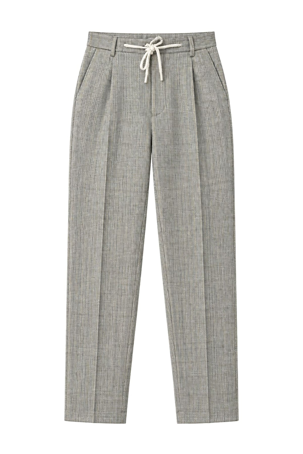 V-TIPI-12957 Vallorani Tipi Women's Tapered Plaid Pant