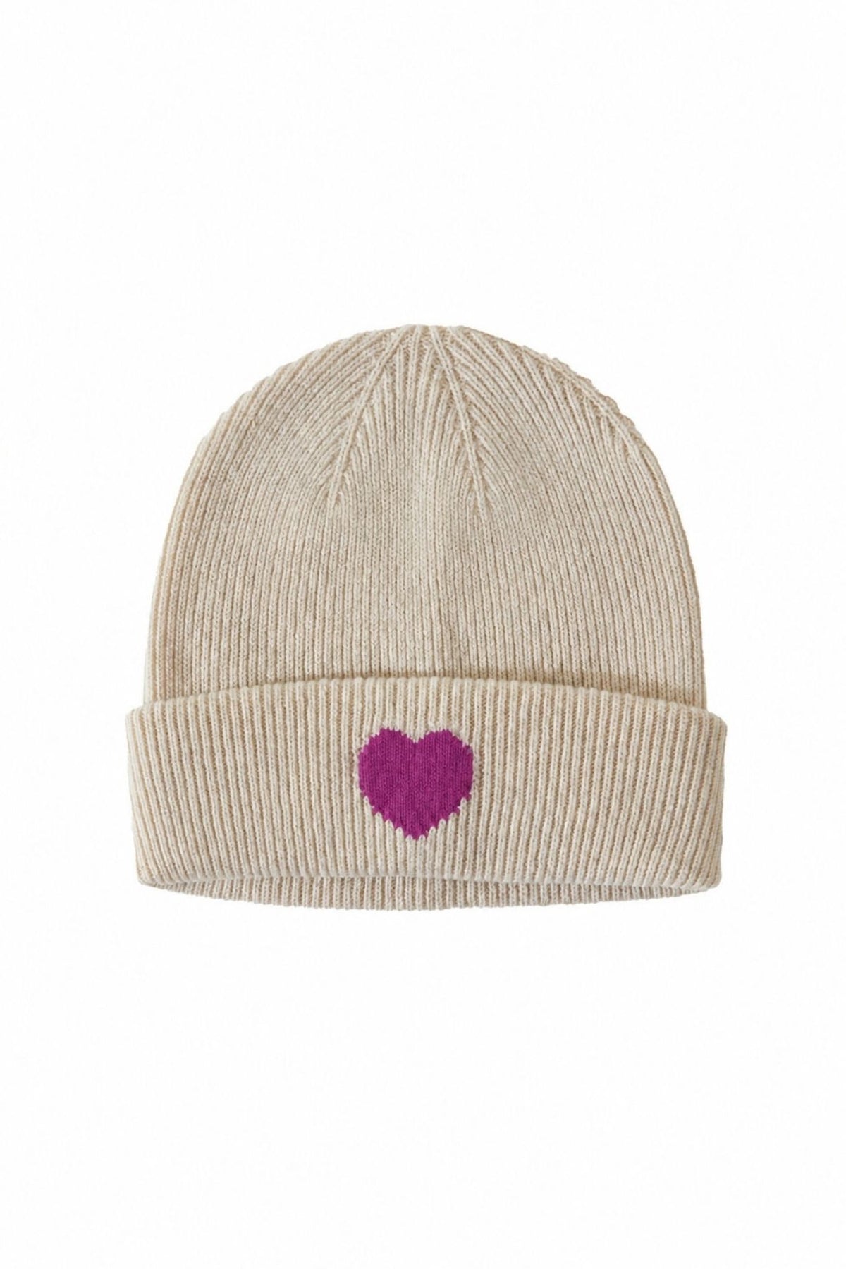 Scarlett Cashmere Heart Beanie