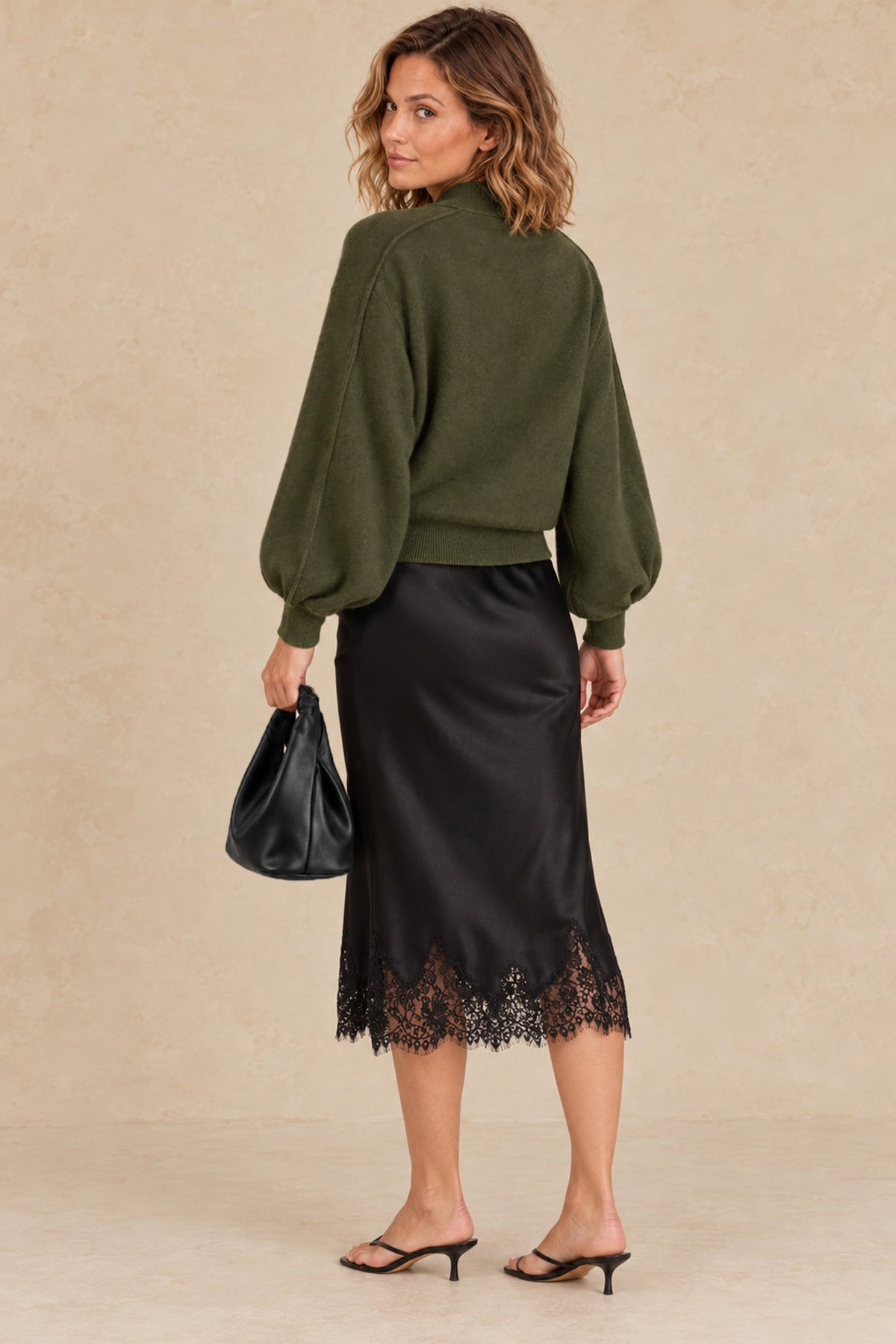 Gayle Cashmere Blend Zip Cardigan