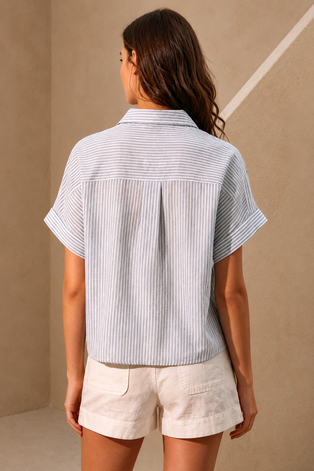 Catania Short Sleeve Pin Stripe Shirt
