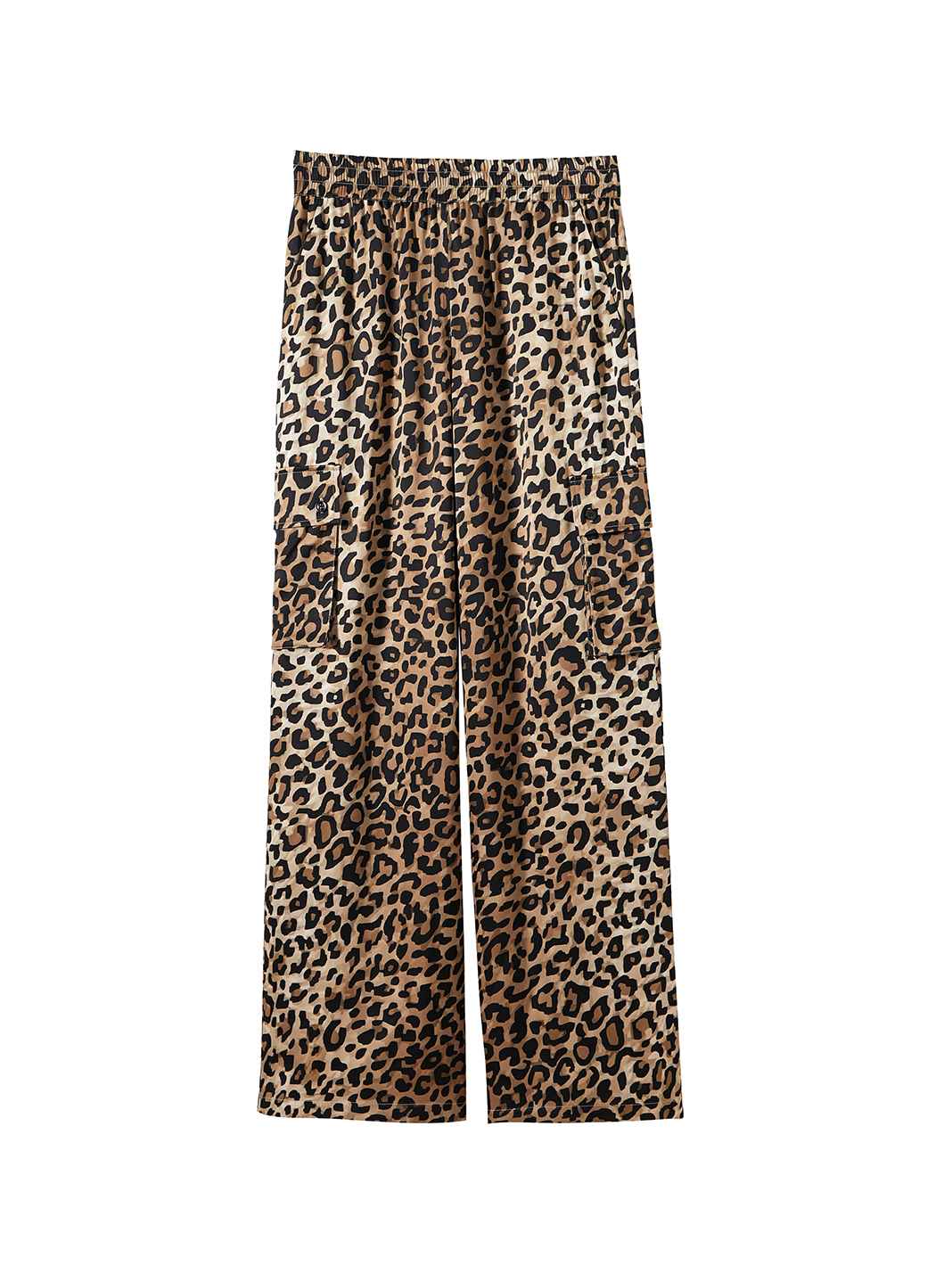 Delma Silk Wideleg Cargo Pant