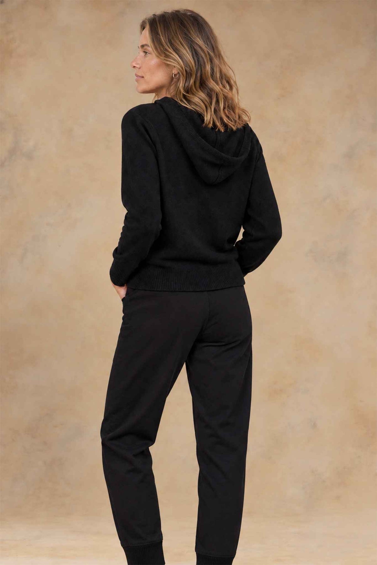 Elora Cashmere Zip Hoodie