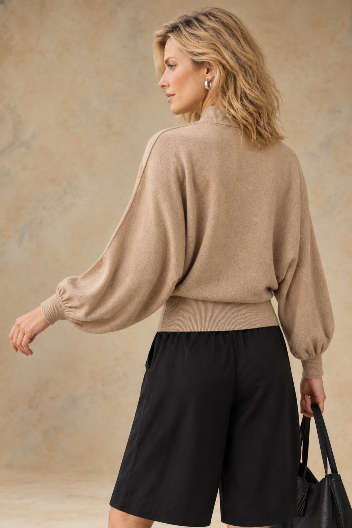 Gayle Cashmere Blend Zip Cardigan
