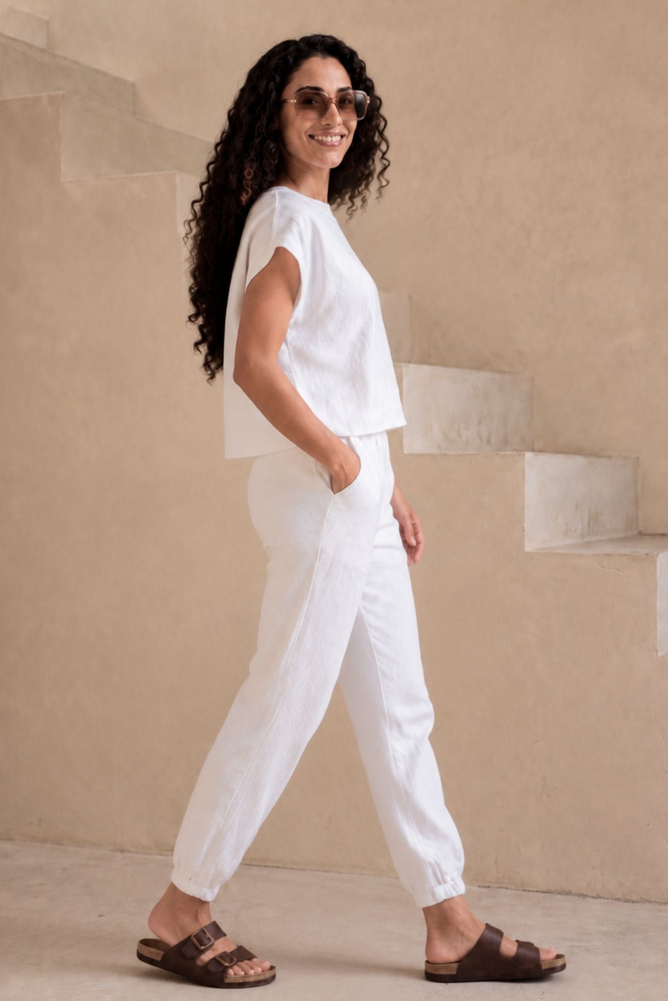 SERRA + IRENE JOGGER LINEN SET