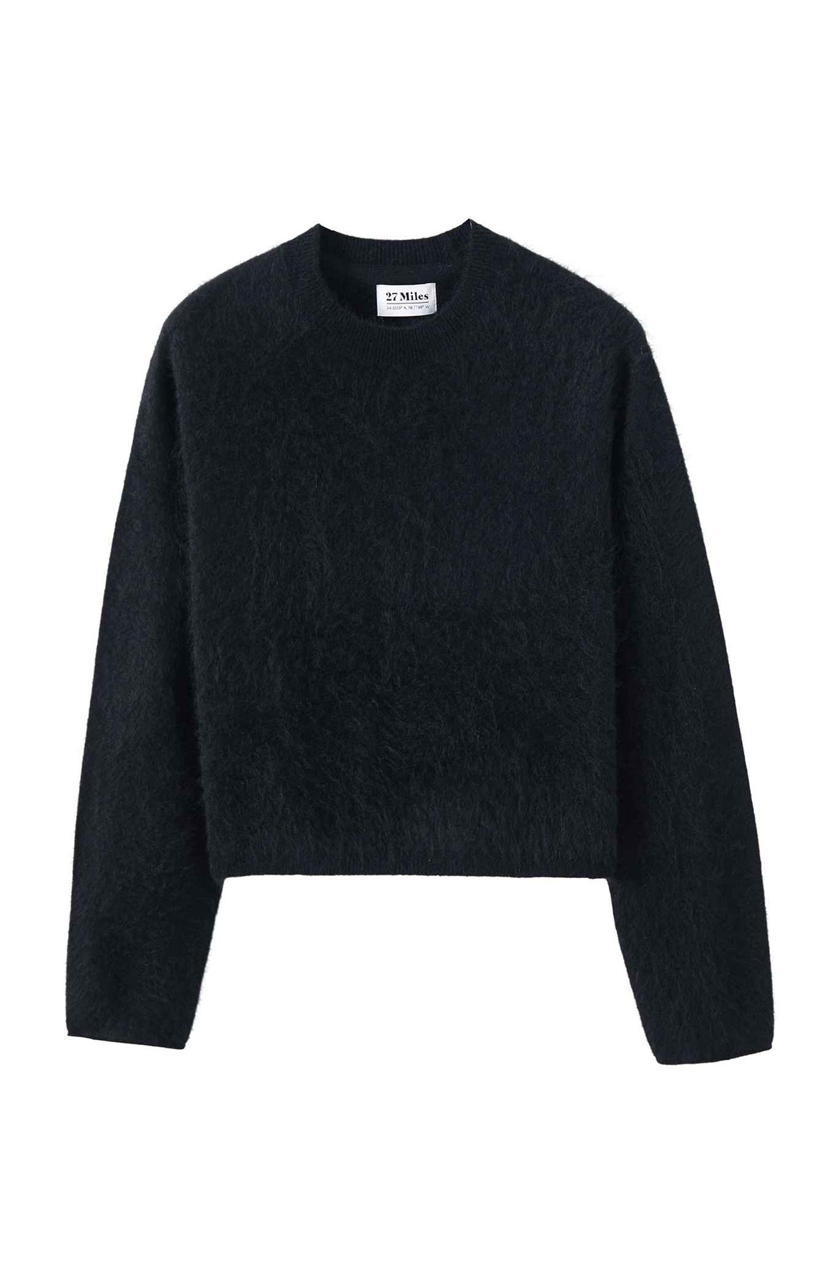 Melly Brushed Cashmere Crew