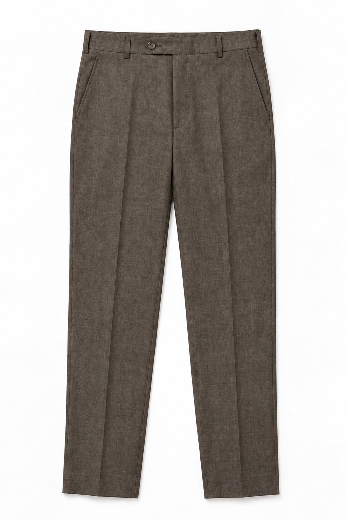 Otto 12924 Men's Wool Flat Front Slightly Tapered Leg Pant