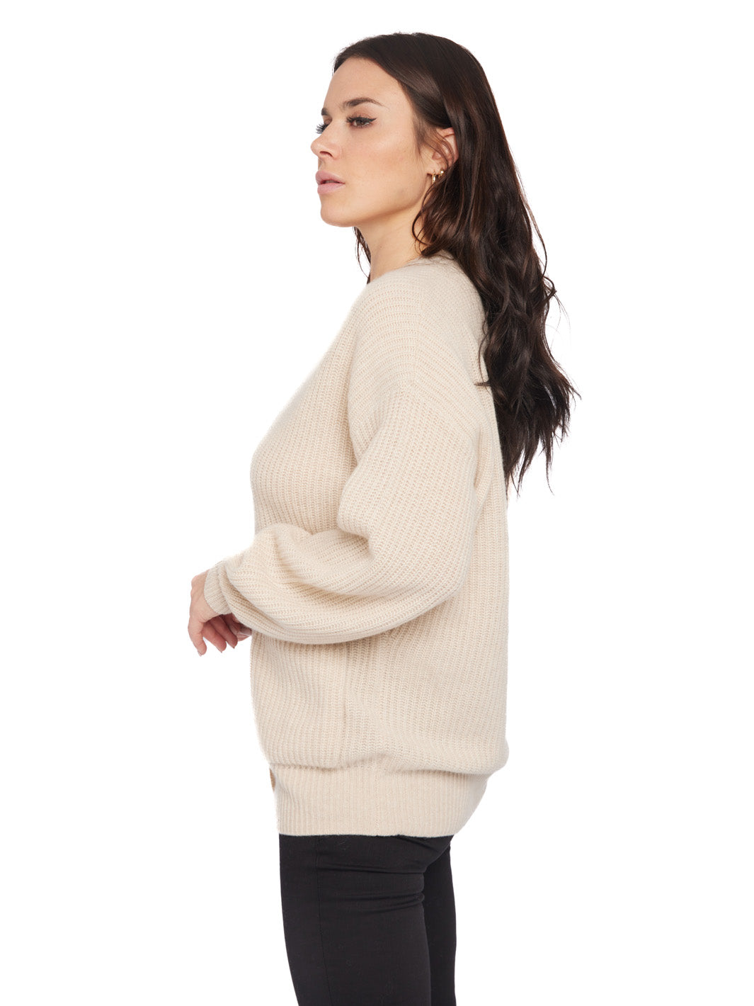 KAMIRA-A Oversized Chunky Cardigan