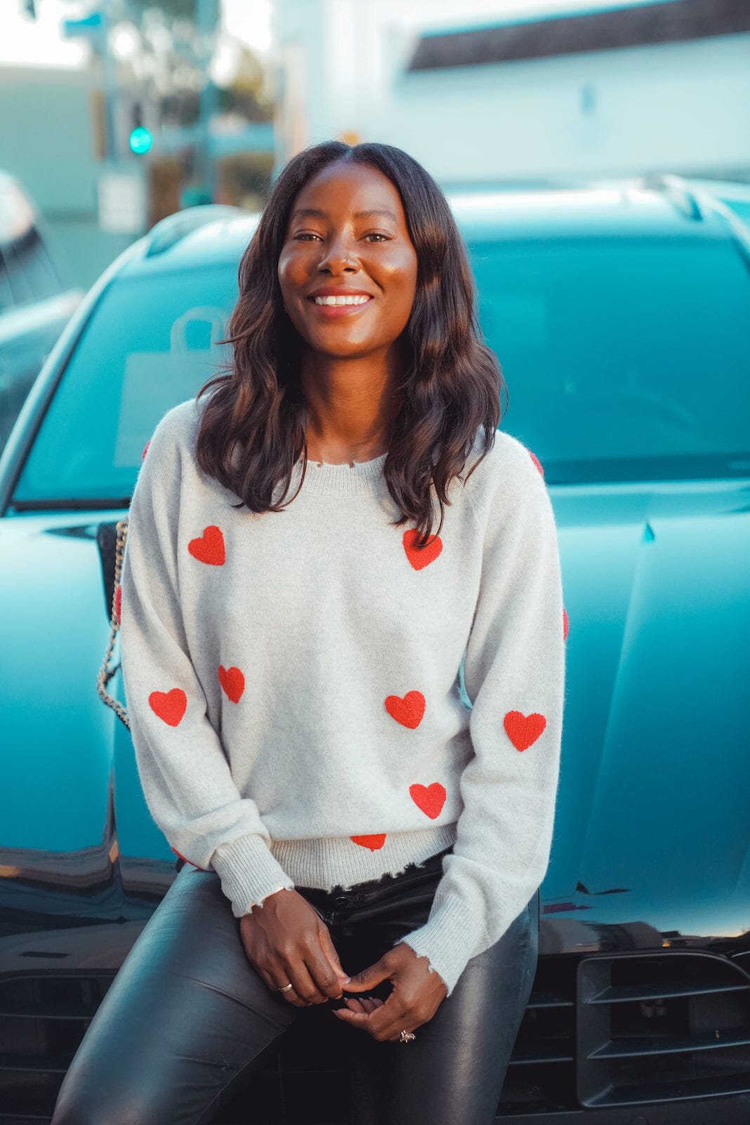 Carmen Cashmere Crew Neck Sweater for Women | Relaxed Fit