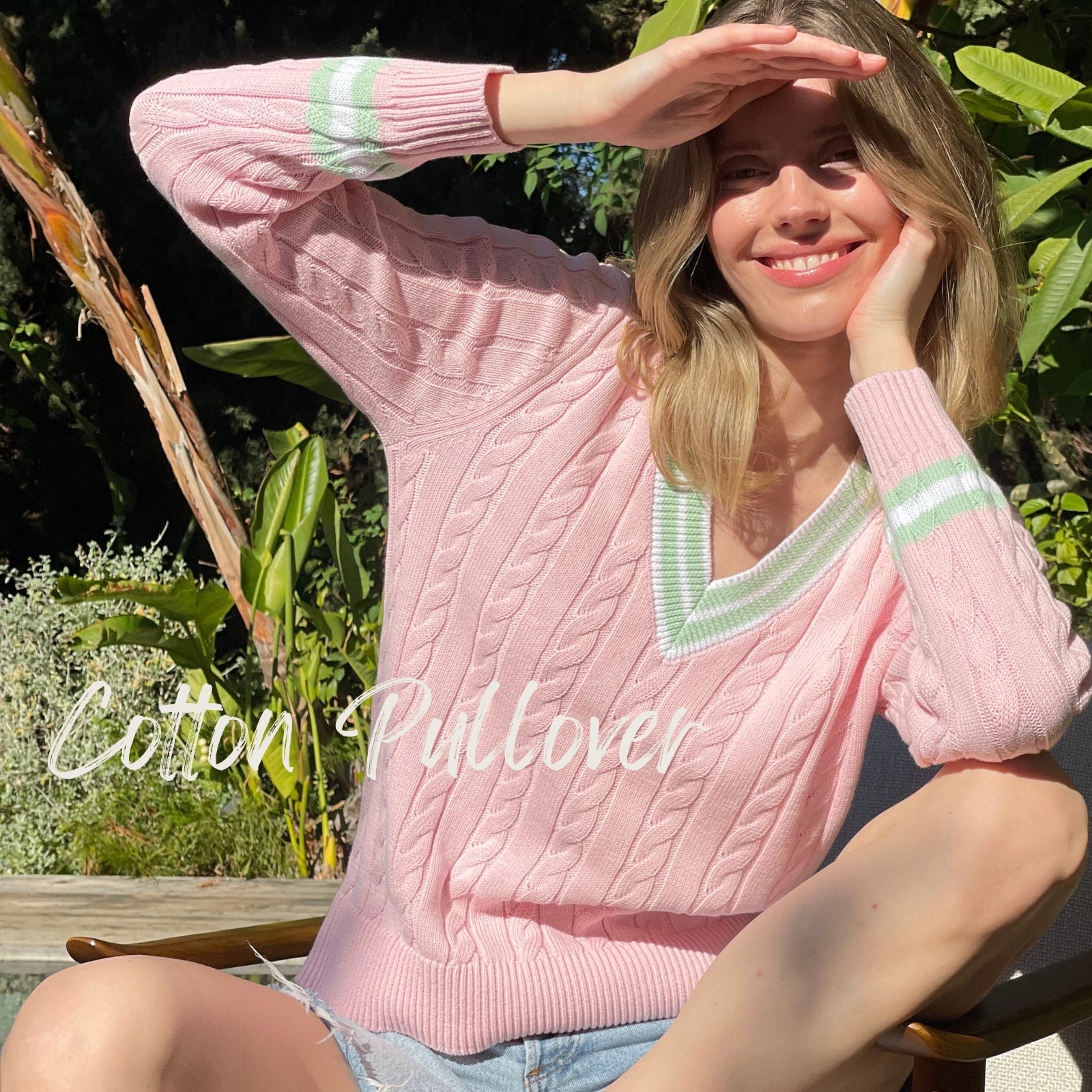 WOMEN'S COTTON SWEATER