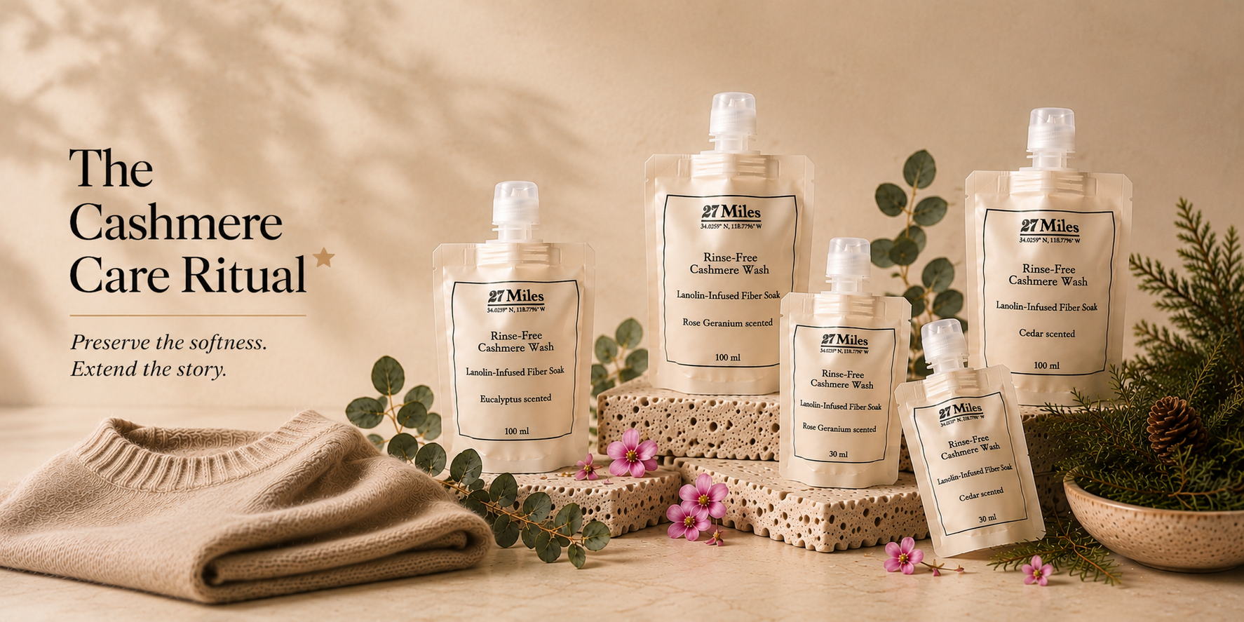 THE CASHMERE CARE RITUAL