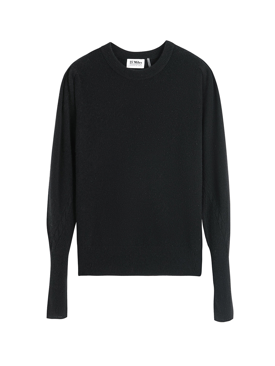 Sheila Puff Sleeve Cashmere Pullover