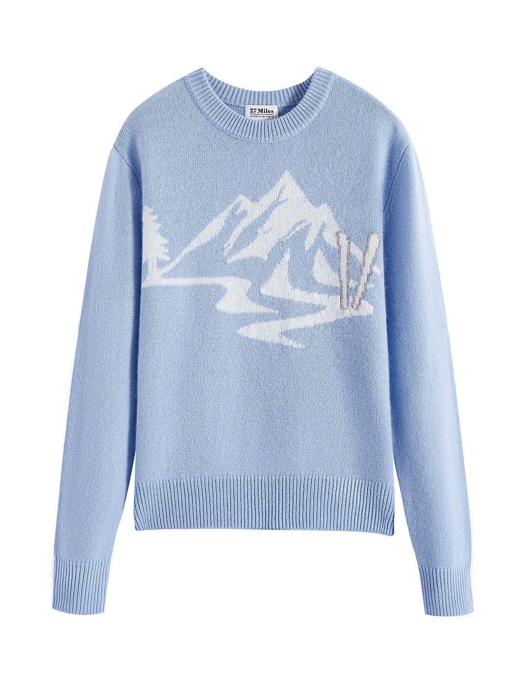 Micola Cashmere Crew Neck Sweater For Women