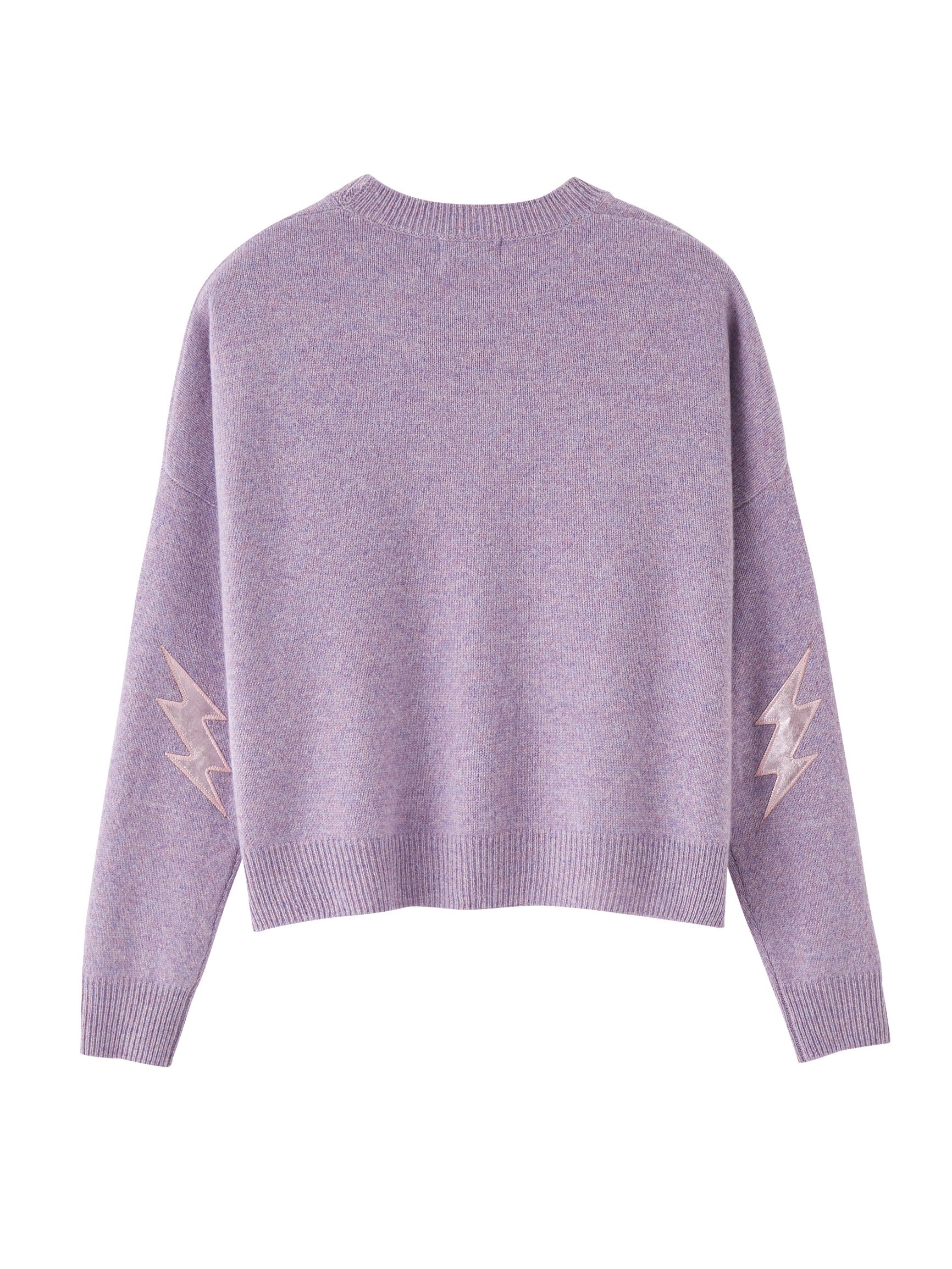 Sachi Lightening Bolt Cashmere Sweater