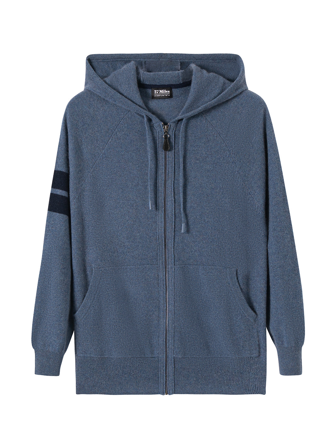 Zuma Men's Cashmere Zip Hoodie