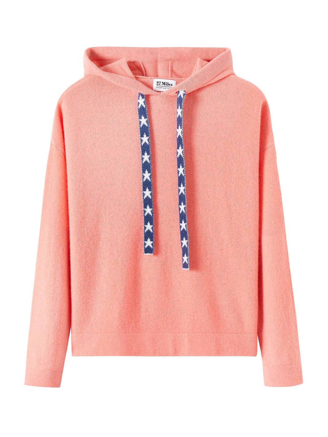 Tova Star Drawstring Cashmere Hoodie