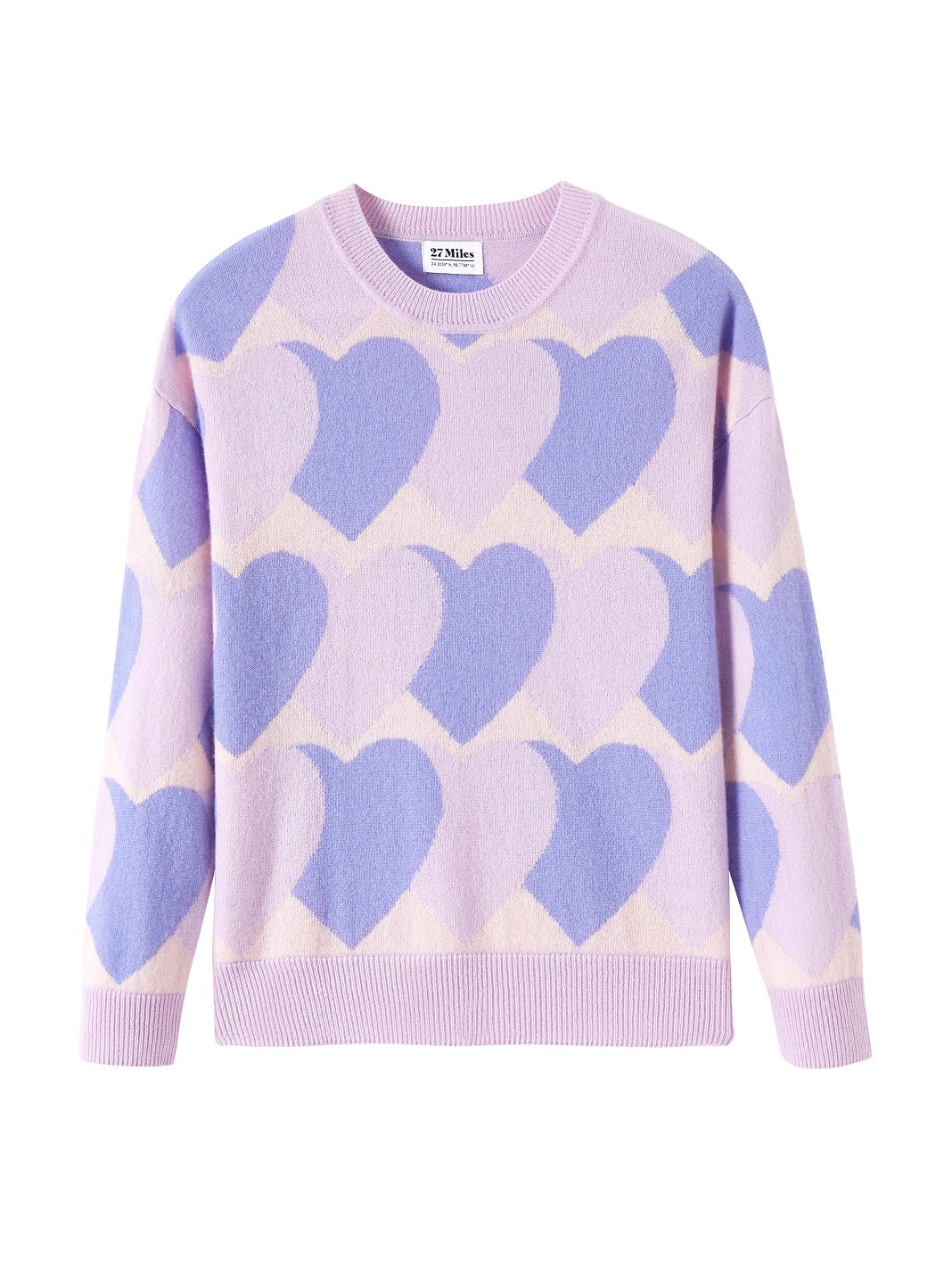 Florenz Heart Cashmere Sweater