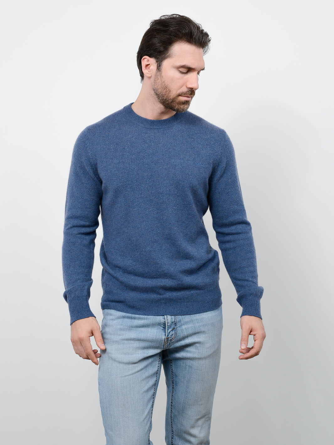 County Men's Cashmere Crewneck