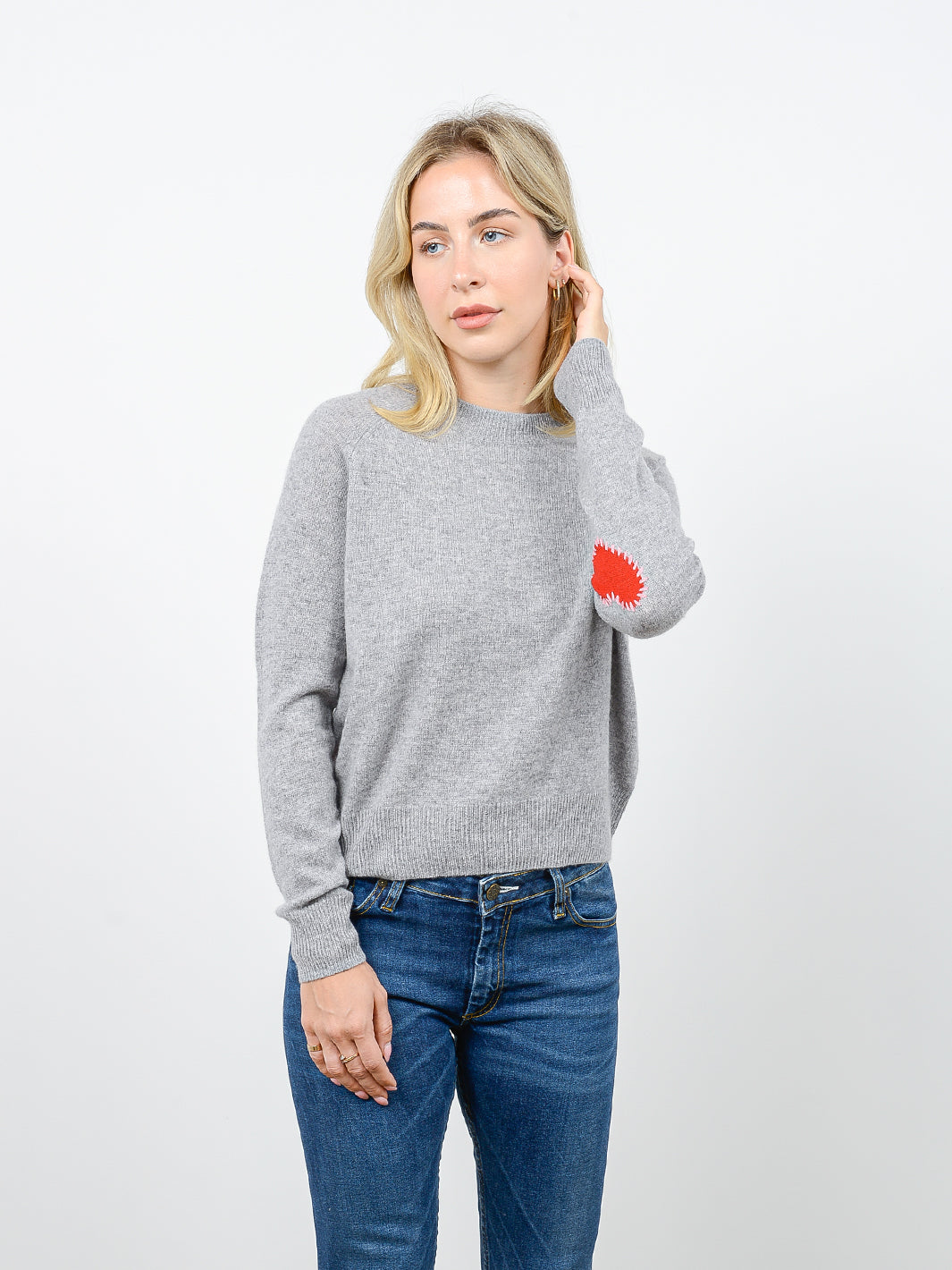 Bon Bon Cashmere Crew Neck Pullover for Women