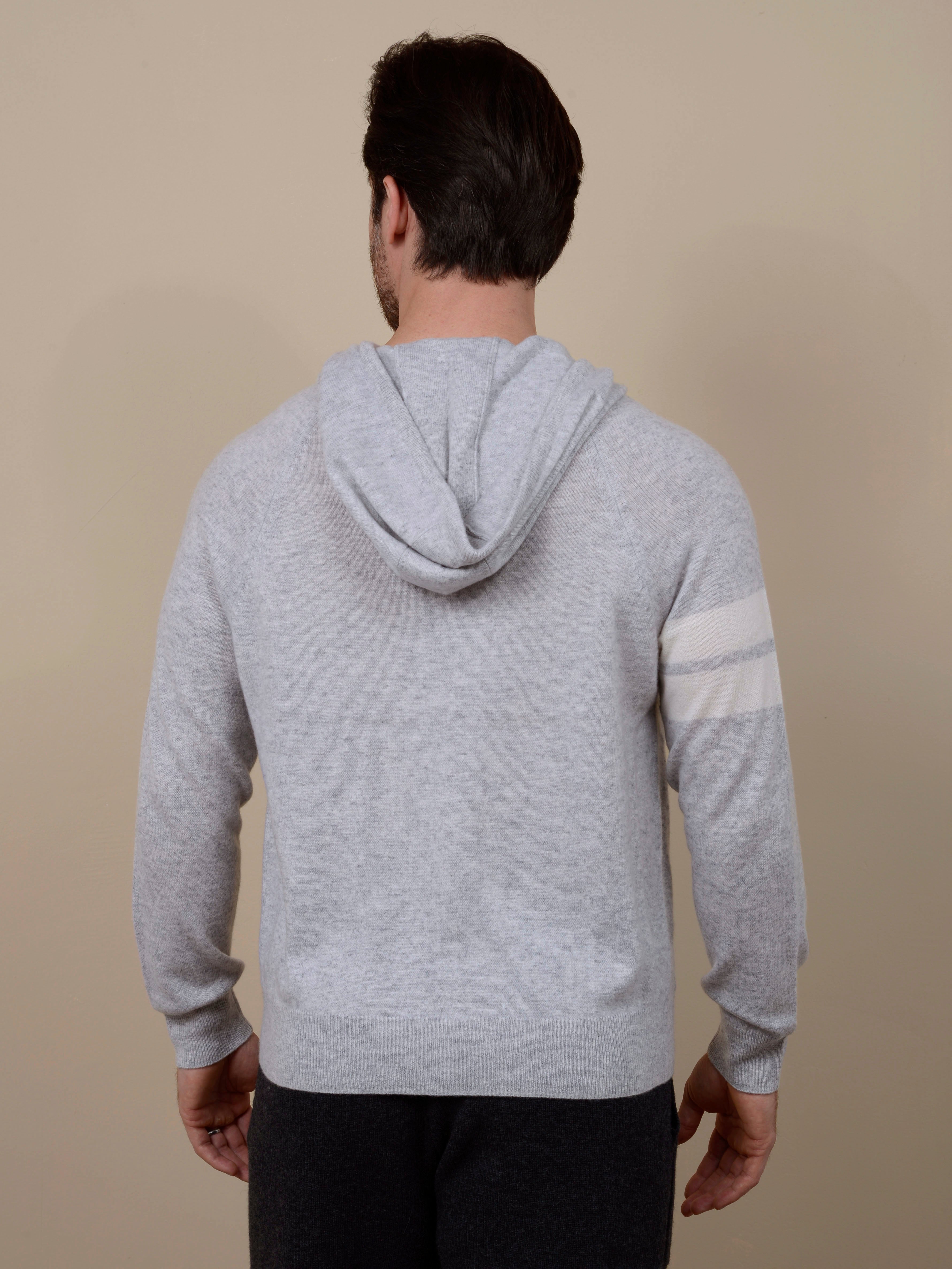 Zuma Men's Cashmere Zip Hoodie