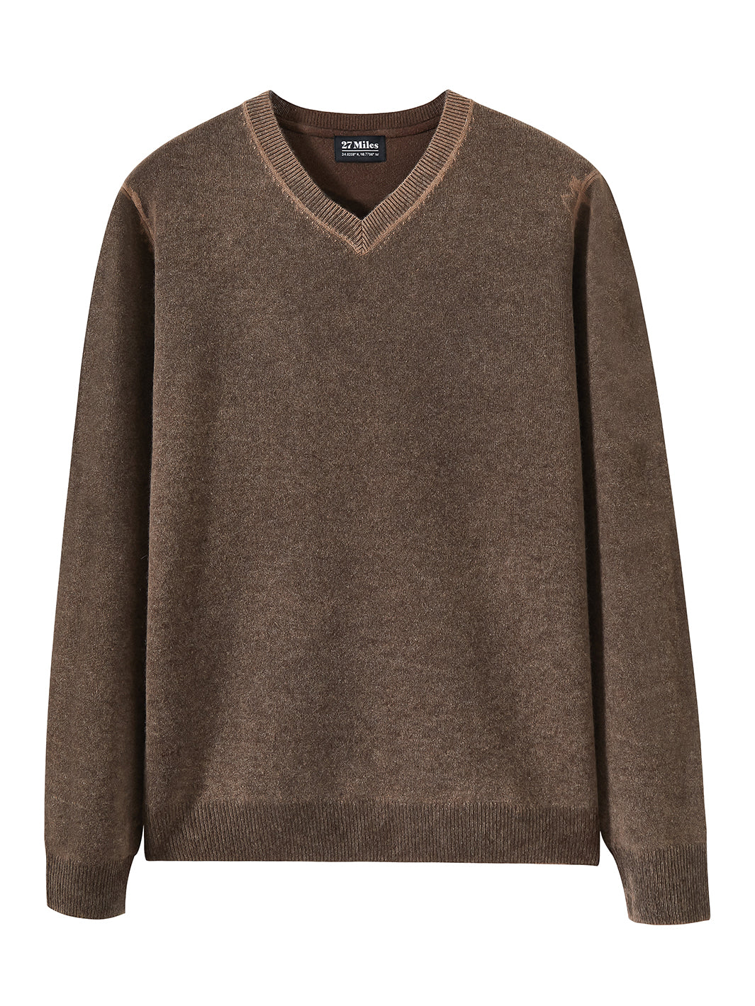 Rudolfo Men's Cashmere V Neck