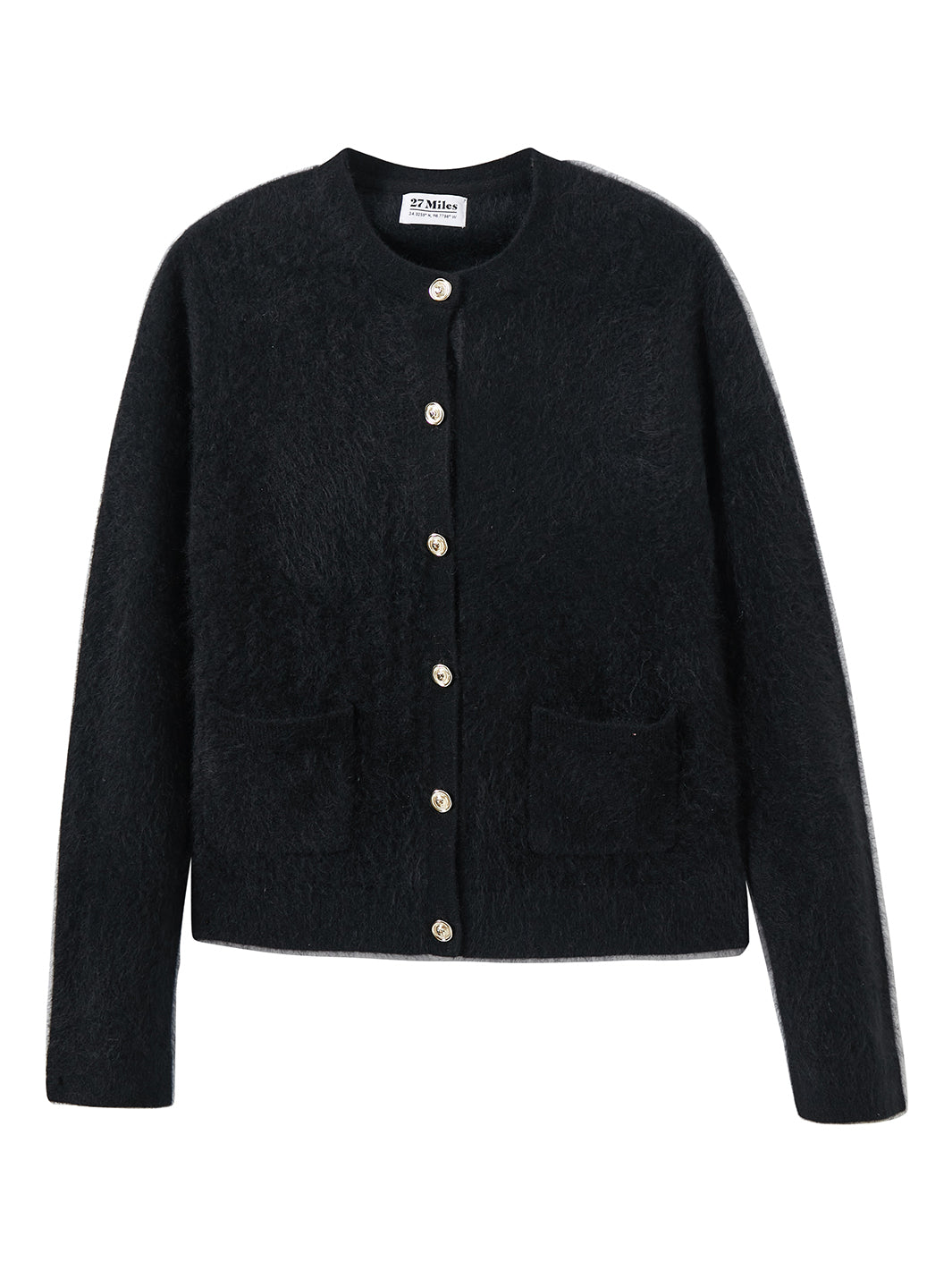 Gwendolyn Brushed Cashmere Lady Cardigan