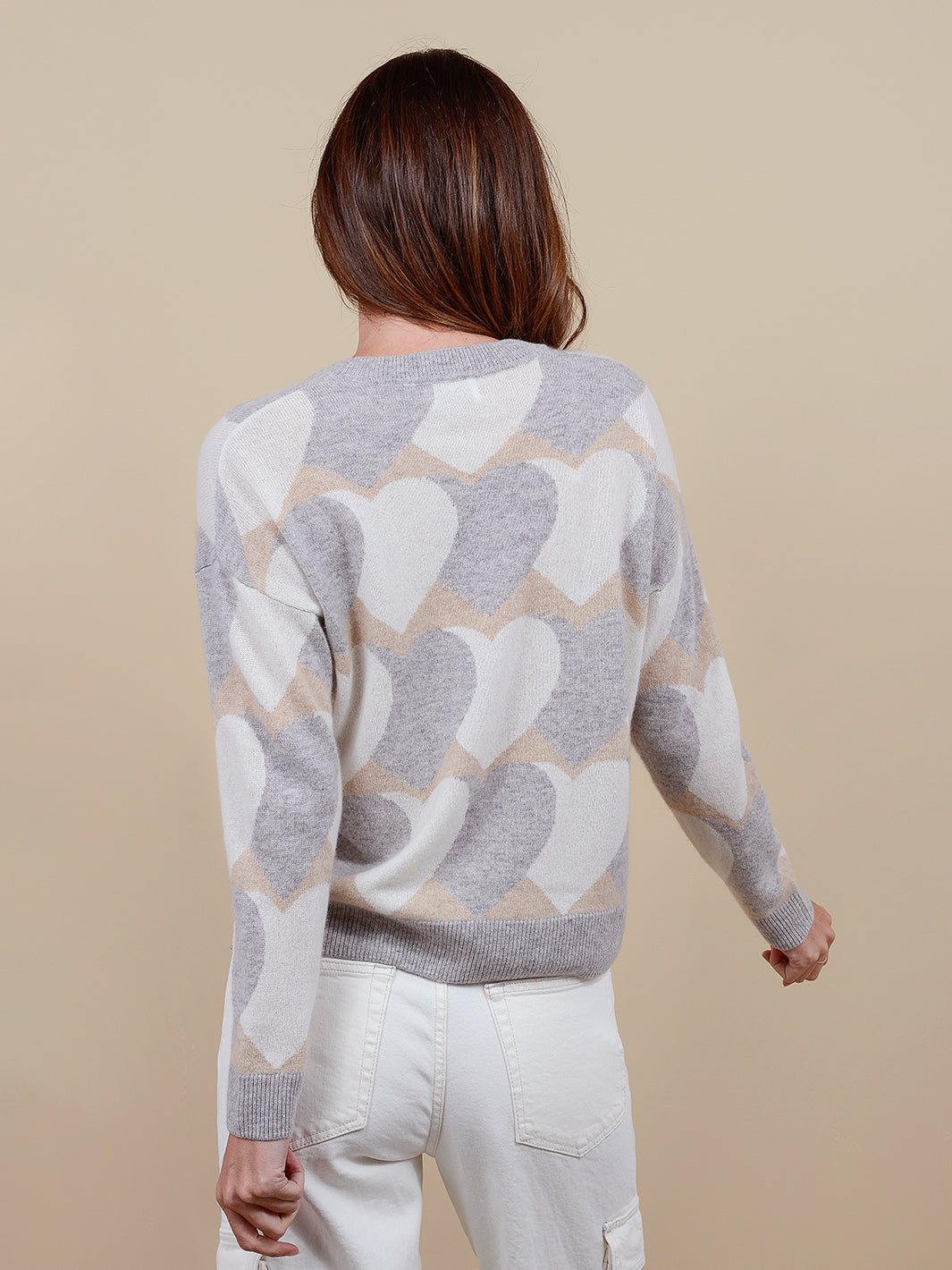 Florenz Heart Cashmere Sweater