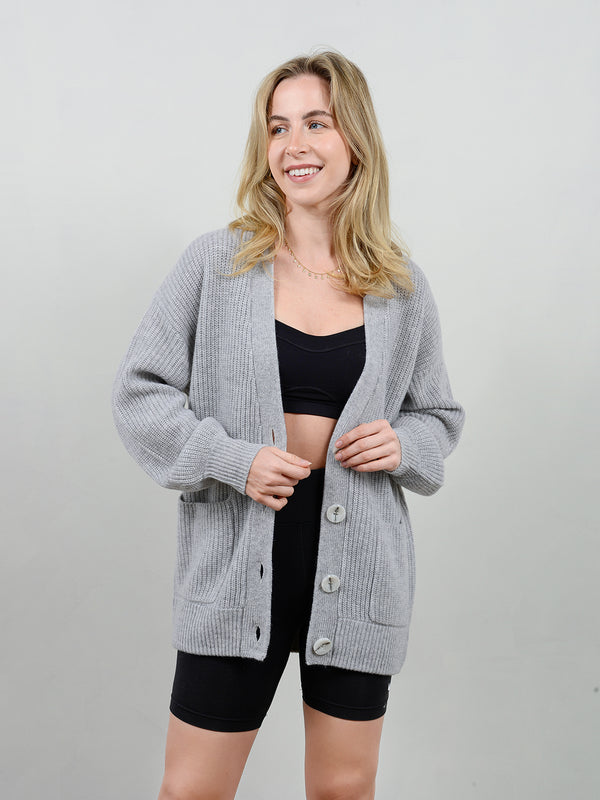 Kamira Cashmere Oversized Cardigan