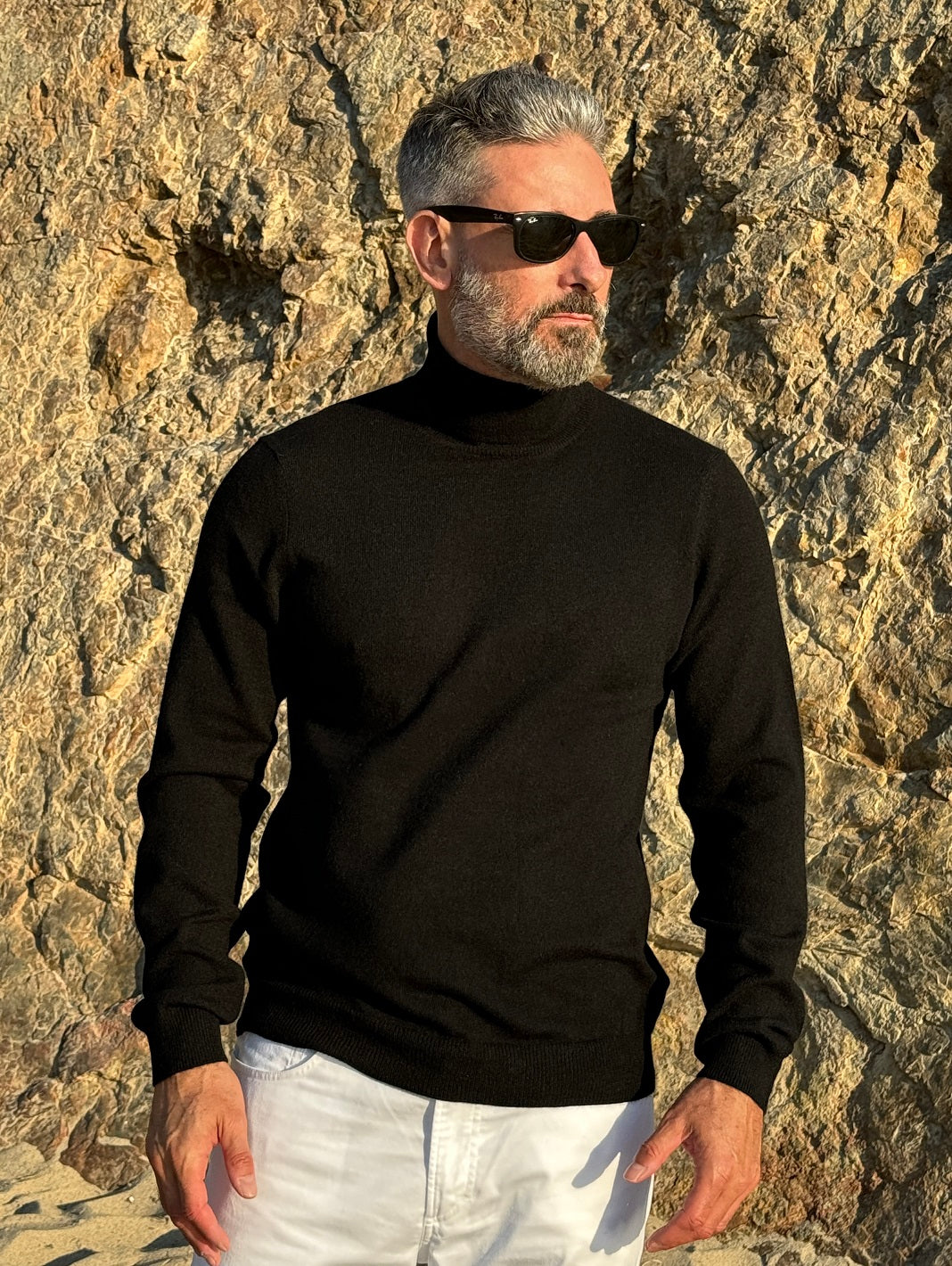 Antonio Men's Cashmere Turtleneck