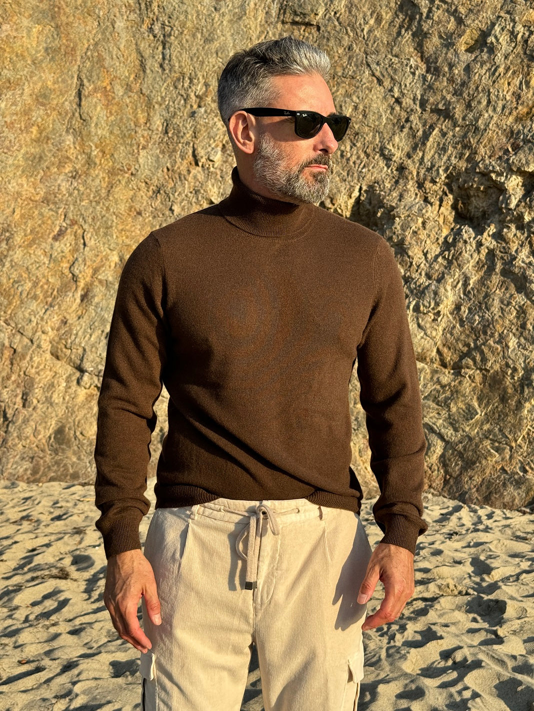 Antonio Men's Cashmere Turtleneck