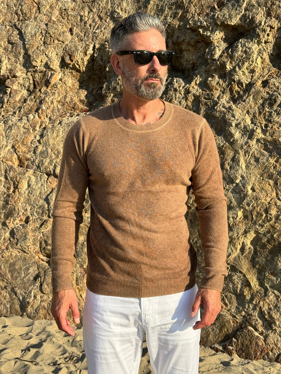 Rocco Men's Cashmere Crewneck