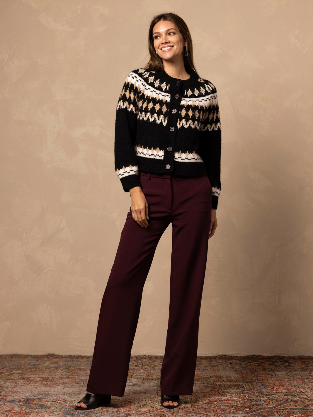 Calista Fair Isle Cardigan